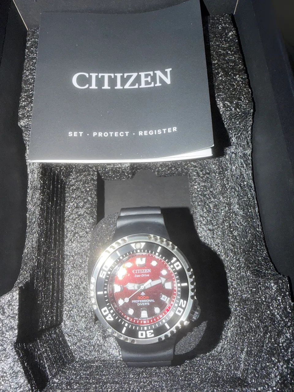 Relógio citizen  pro master eco Drive aqualand matines 300 M