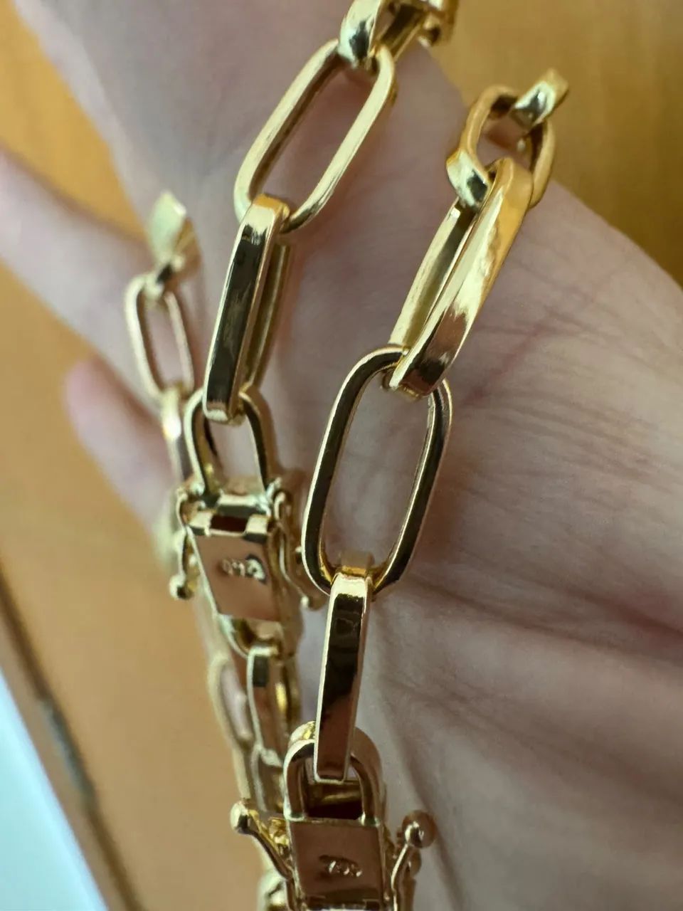 Pulseira de ouro 18k procedência garantia eterna - Foto 2