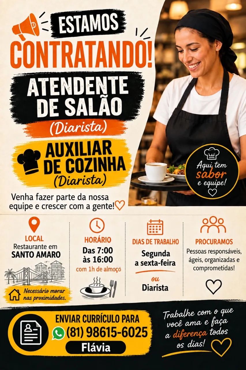 Estamos contratando 