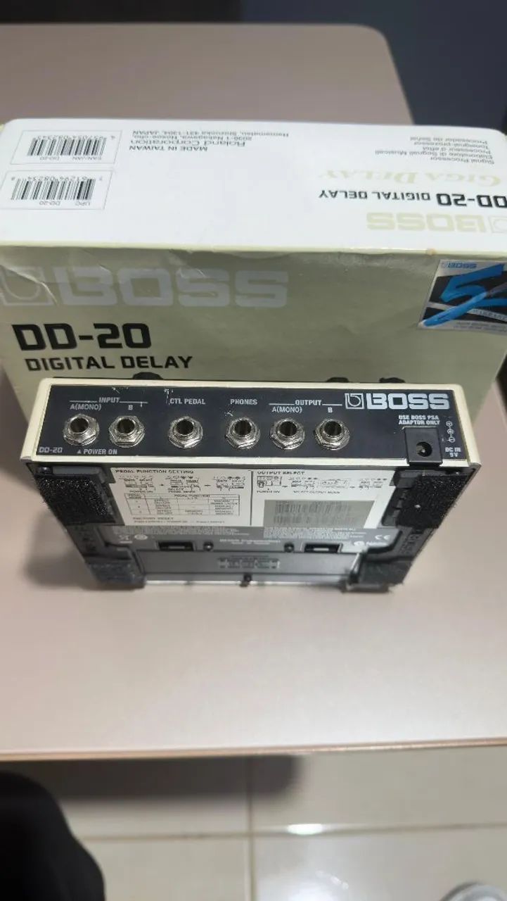 Pedal Boss Delay DD-20 - Instrumentos musicais - Boa Vista