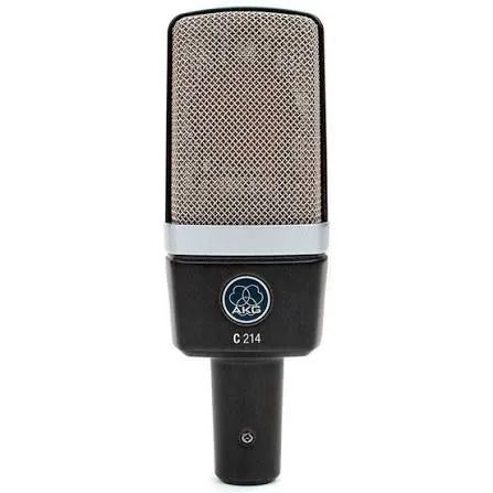 Microfone Condensador AKG C214 Cinza - Foto 2