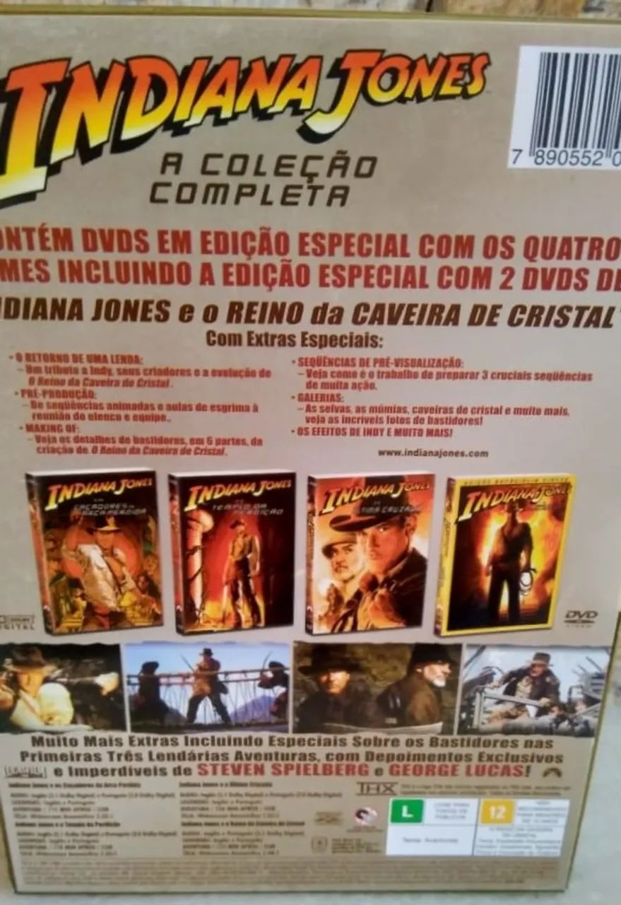 Indiana Jones a coleção completa - Foto 3