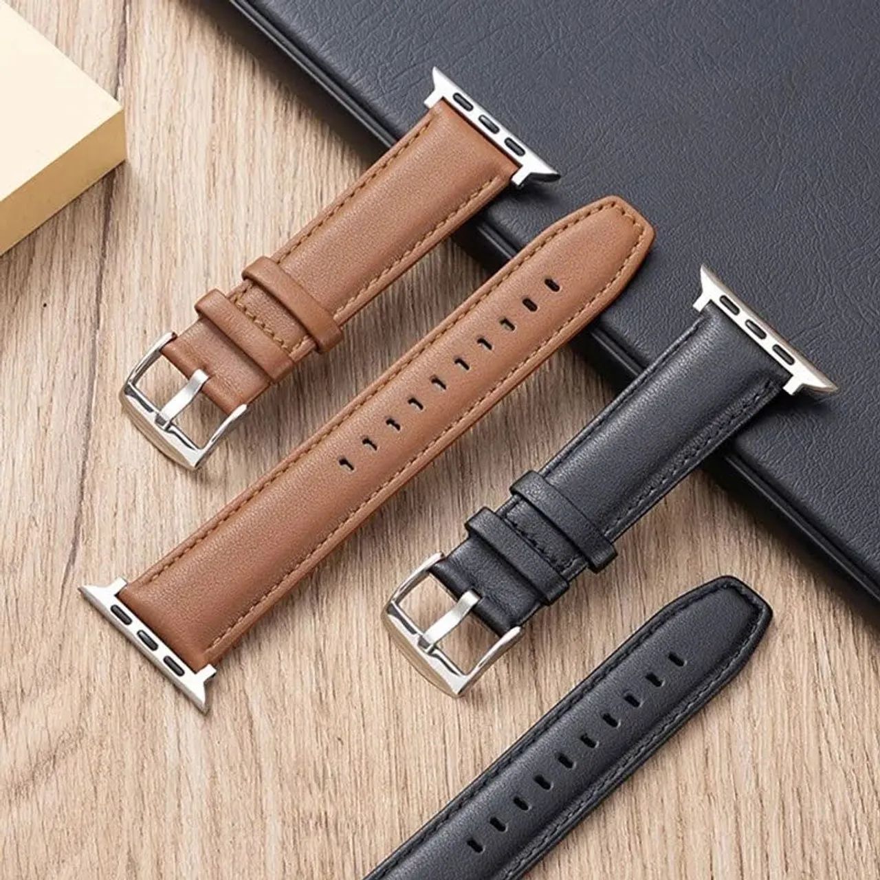 Pulseira para apple watch de couro  - Foto 2