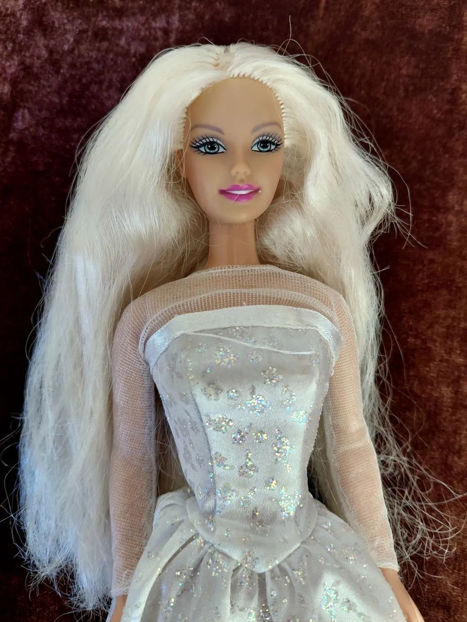 Boneca Barbie noiva Wedding Day 2002 - Foto 3