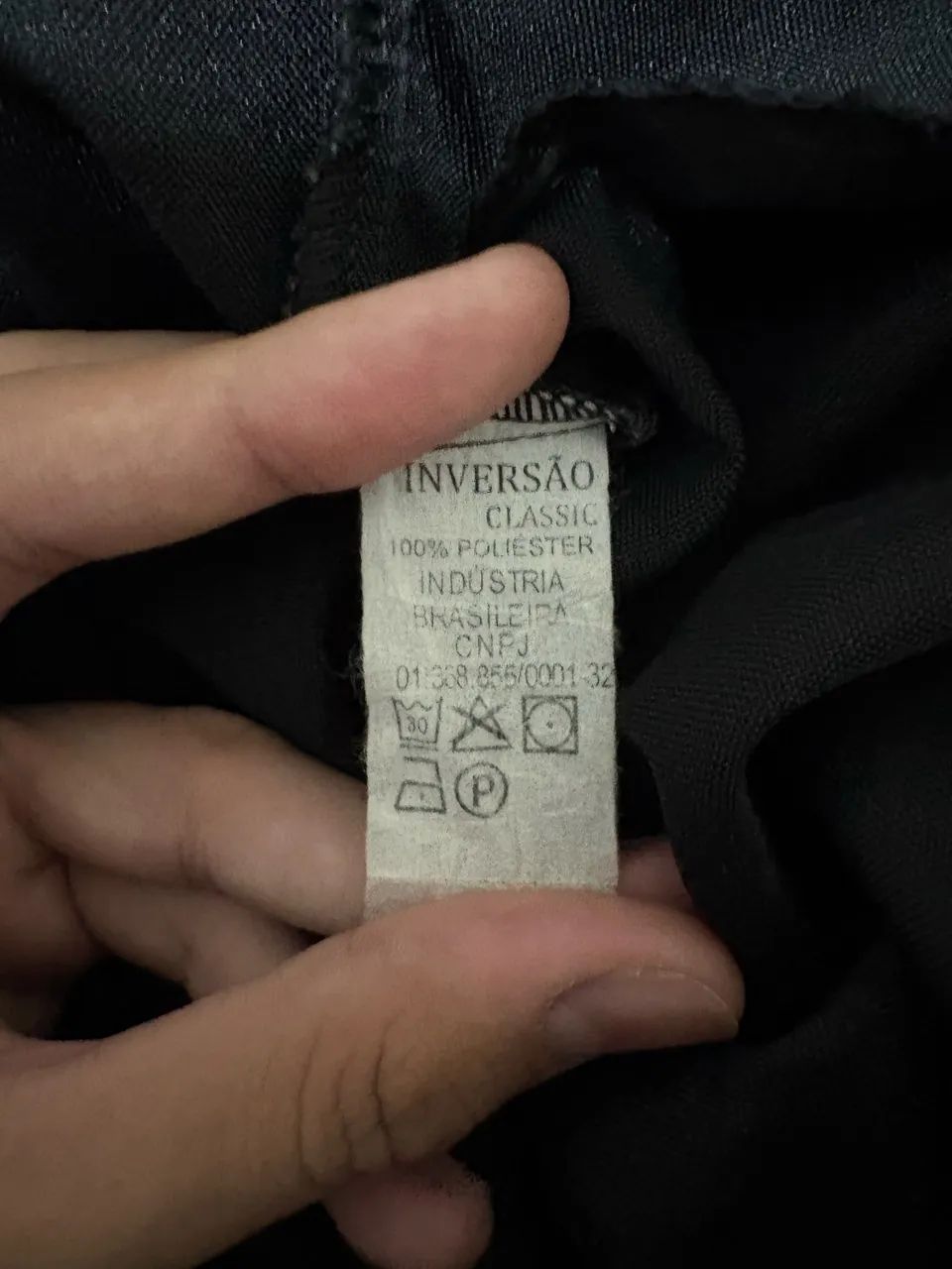 Calça Social Preta Tamanho P - Foto 3