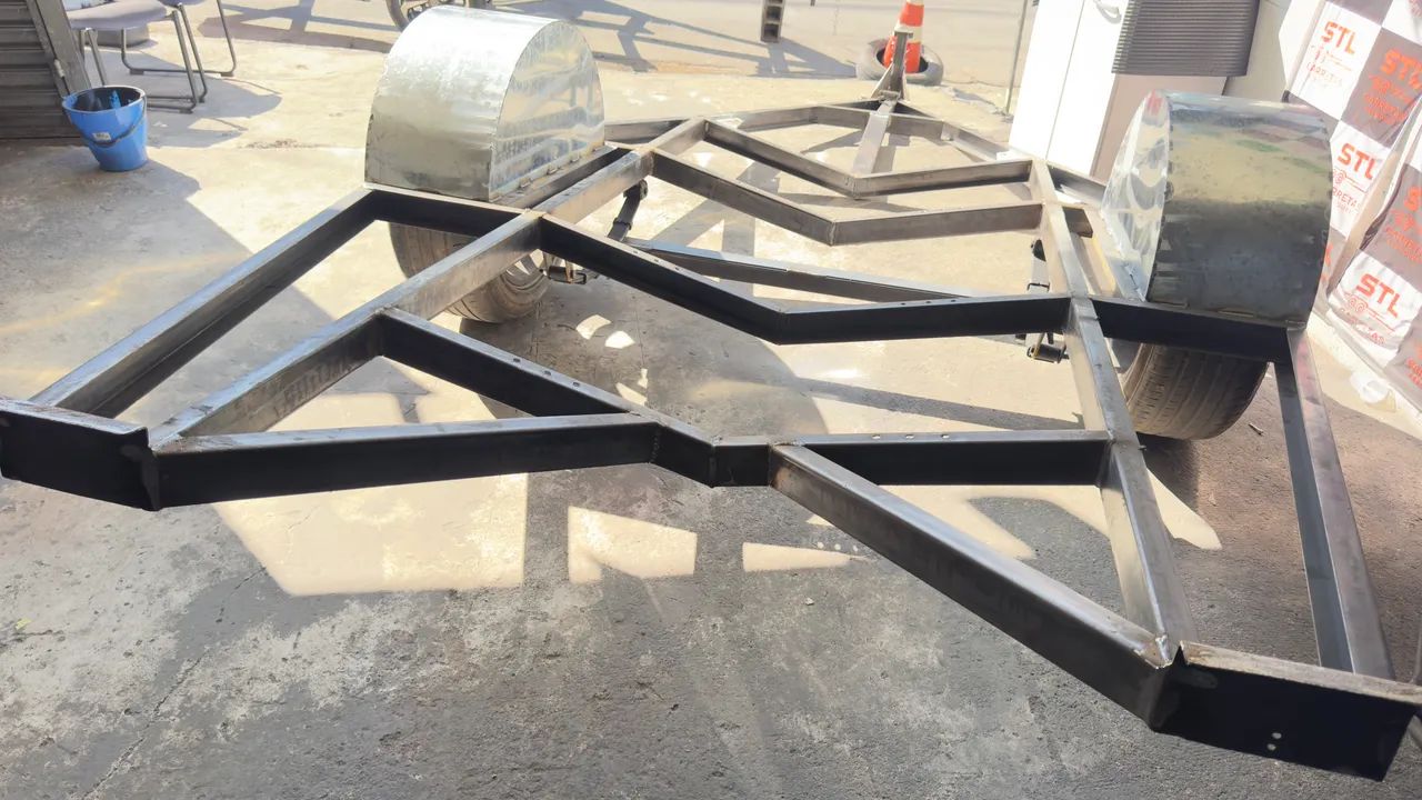 Estrutura chassis carretinha jet-ski  - Foto 3