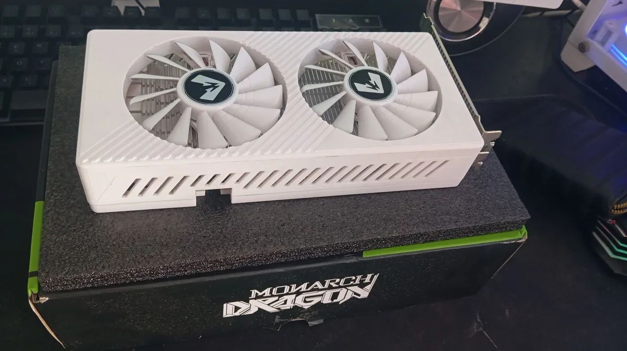 Placa de vídeo RX580 8GB Nova na caixa . - Foto 3
