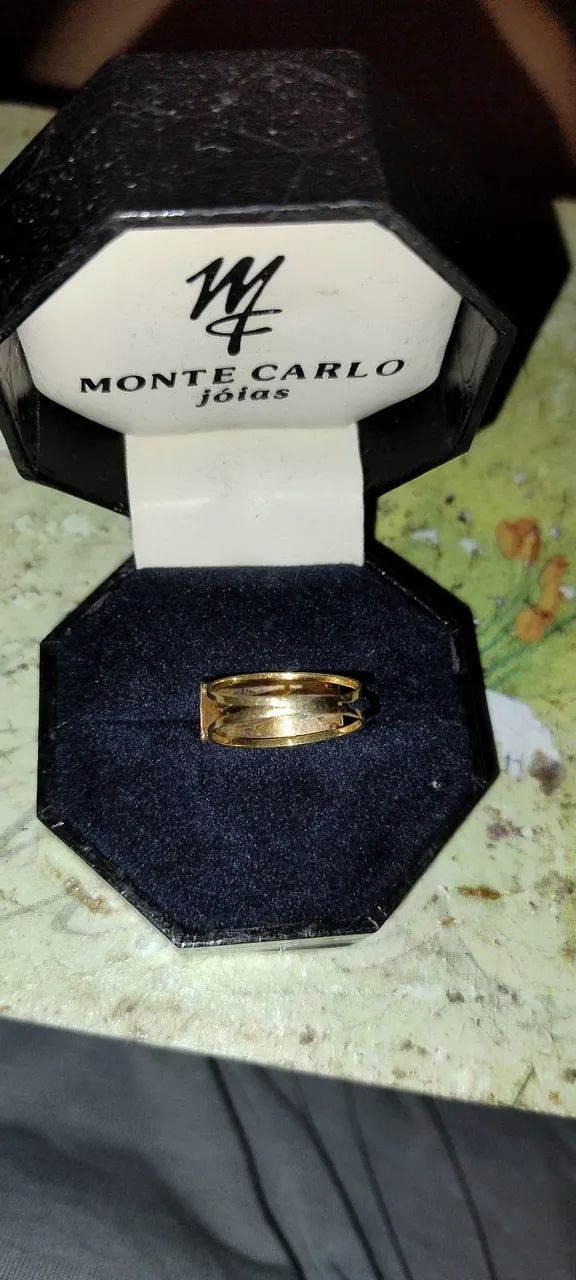 Anel ouro Monte Carlo - Foto 3