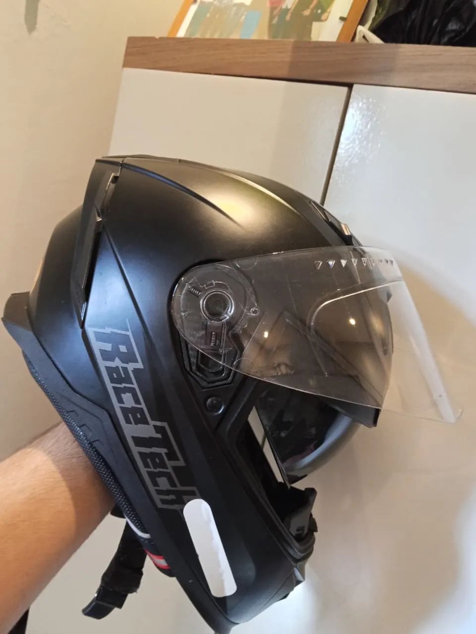 Capacete Race Tech - Foto 2