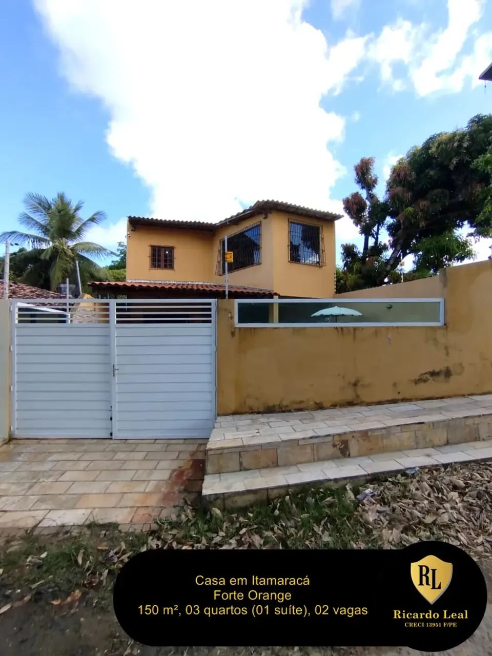 Vendo Casa no Forte Orange, 150 m², 03 quartos (01 suíte)