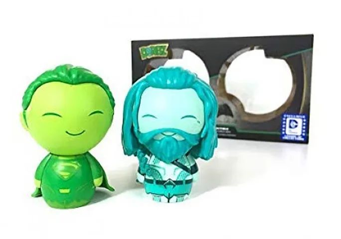 Funko Pop Dorbz Justice League (Aquaman e Superman) - Original