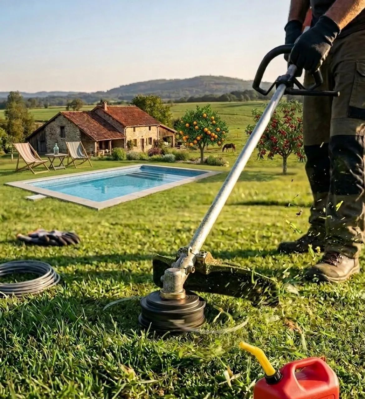 Serviço de Roçada e Limpeza de Piscina  - Foto 3