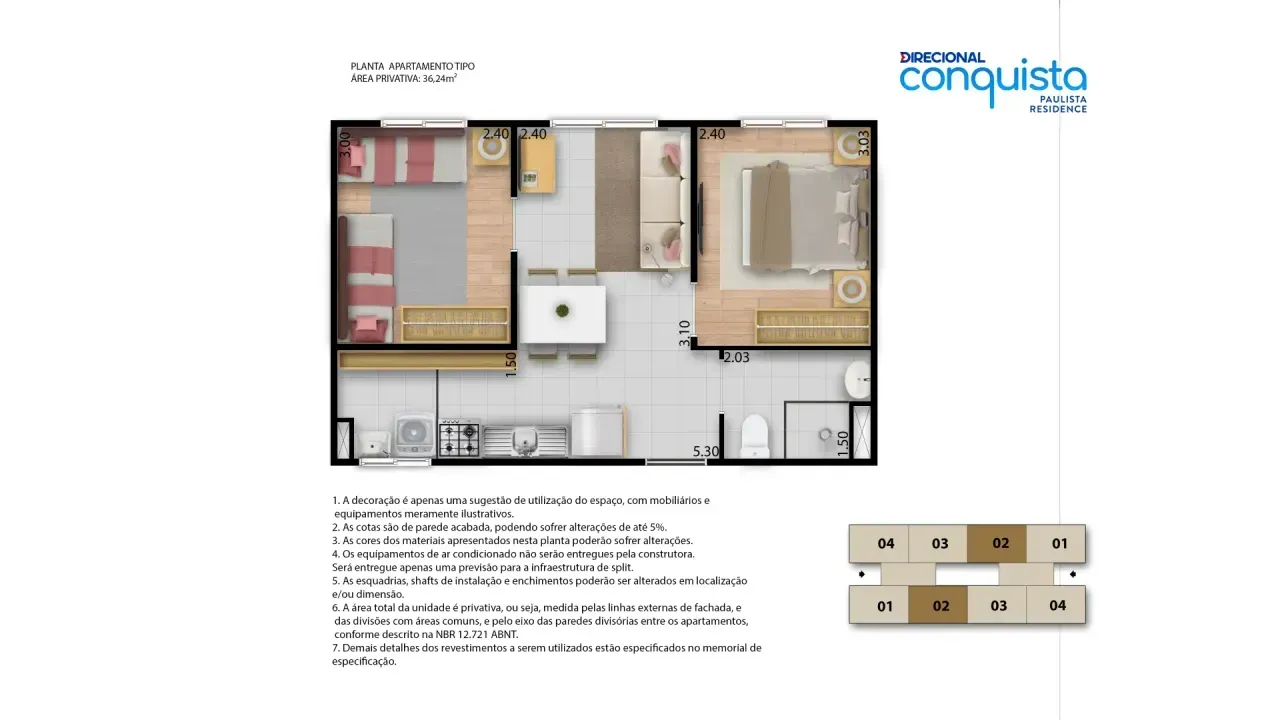 PLANTA 36m²