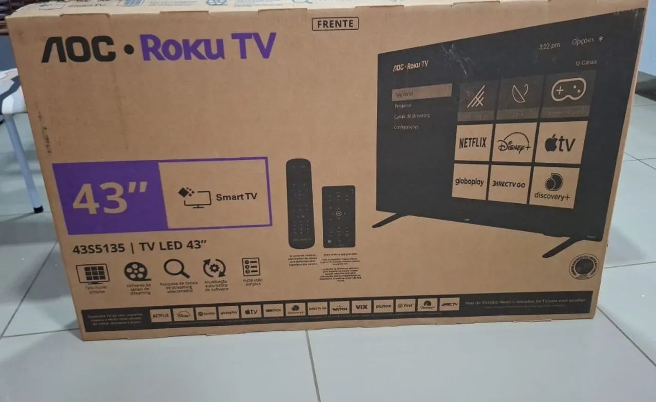 TV AOC ROKU 43P - Foto 2