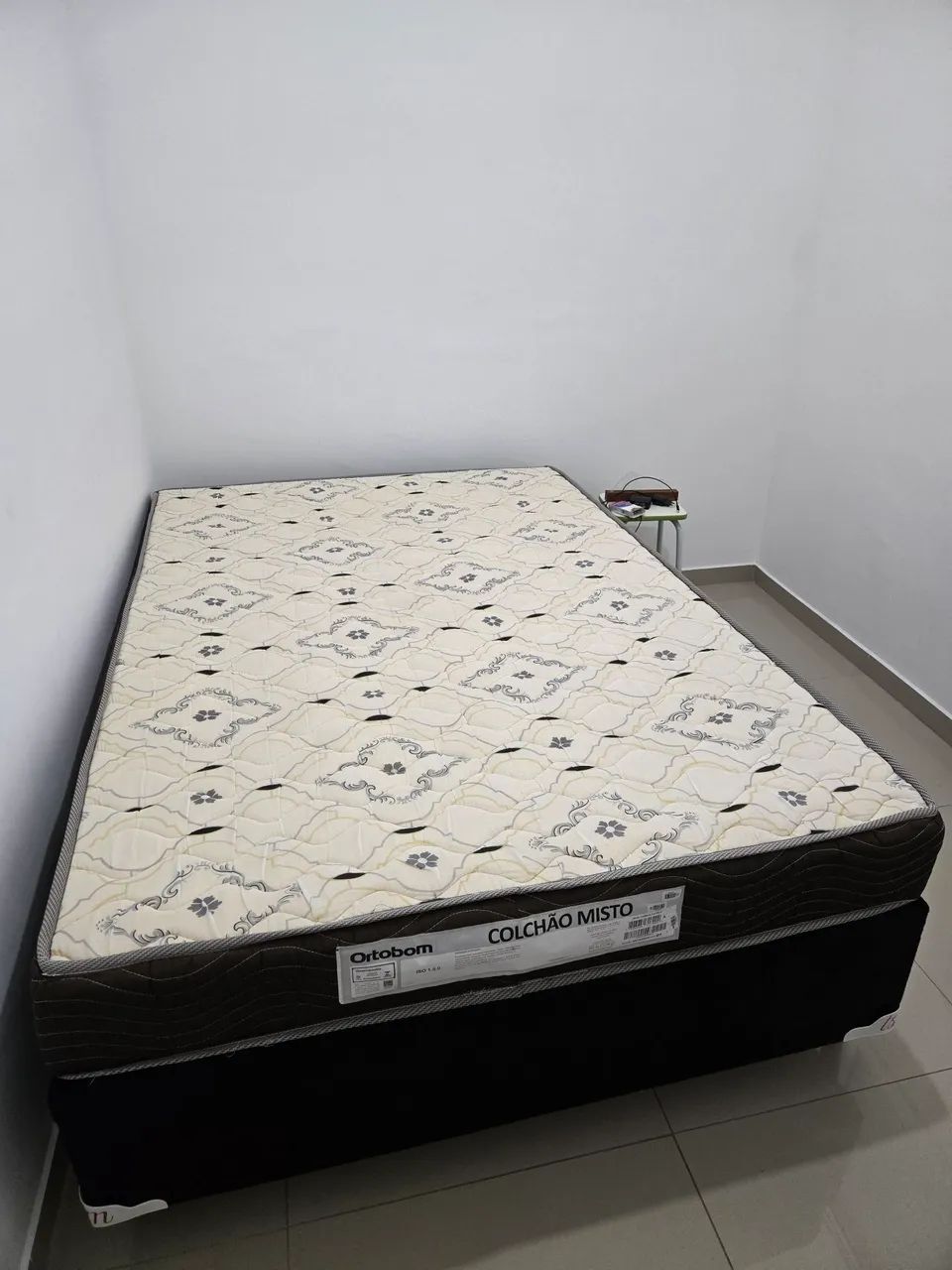 Cama Box + Colchão Viúva Ortobom