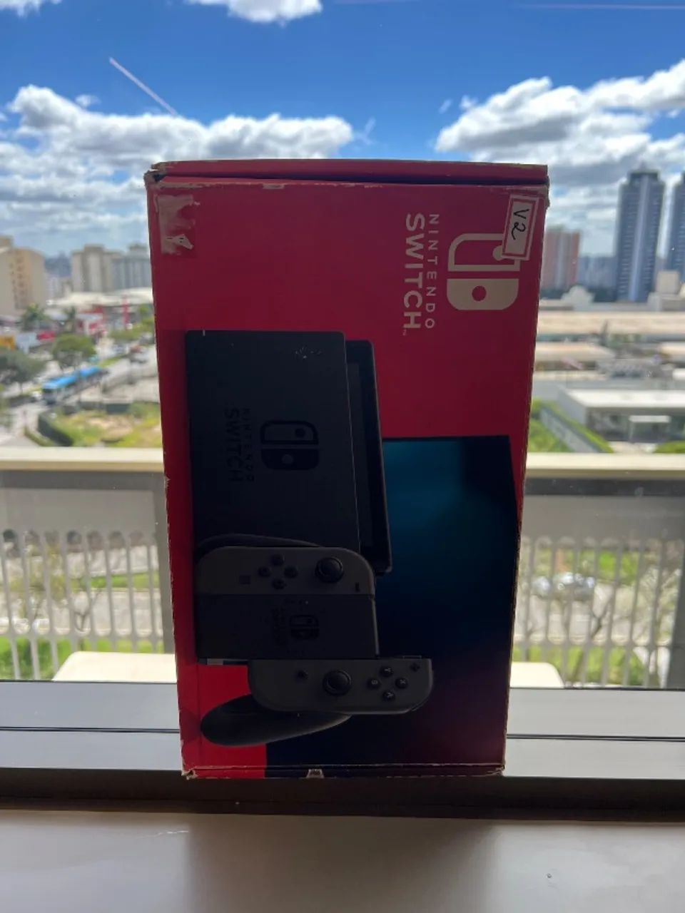 NINTENDO SWITCH ( MODELO V2 ) SEMINOVO - Foto 3