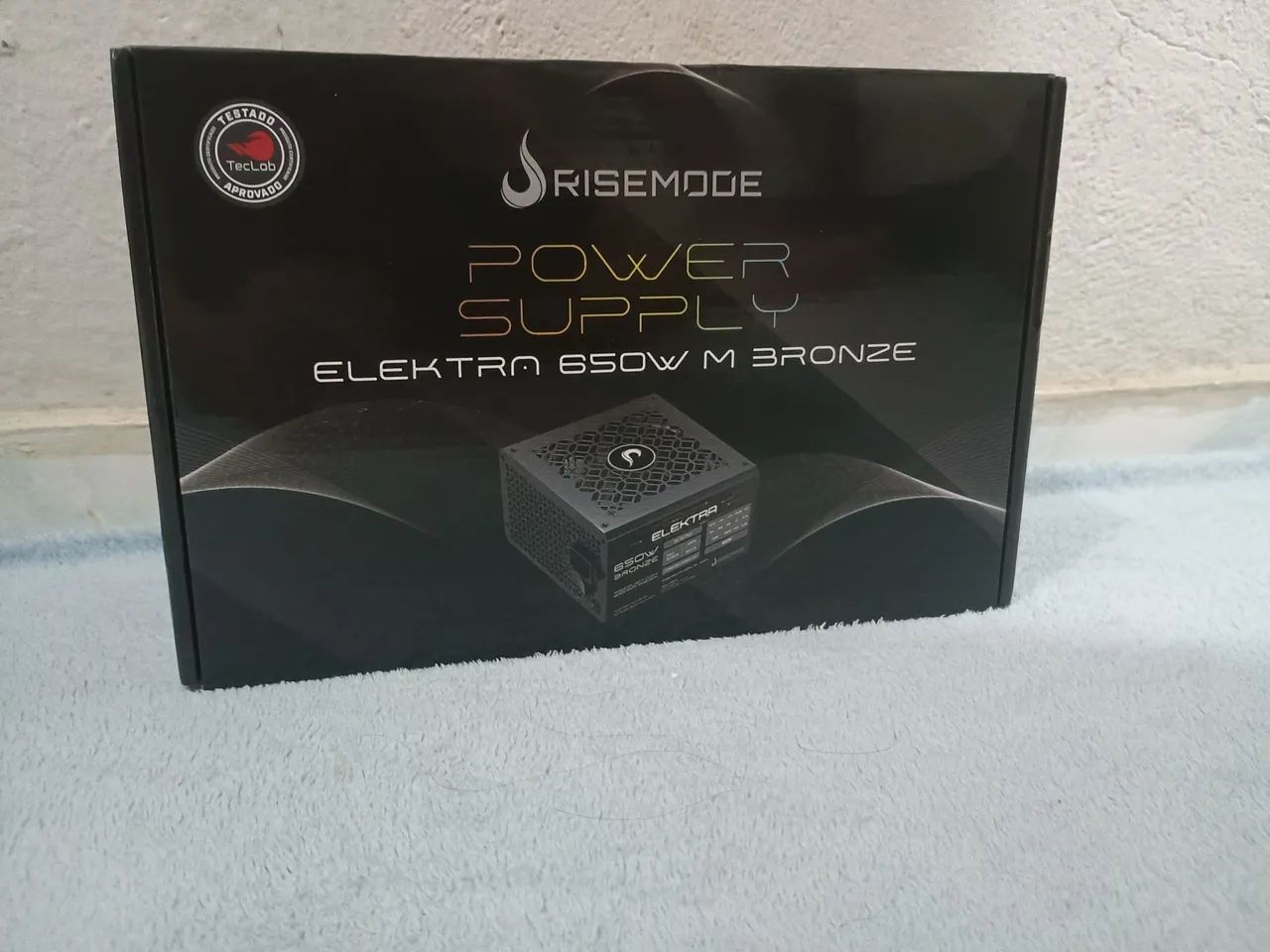FONTE 650W RISEMODE  ELEKTRA MODULAR NOVA 