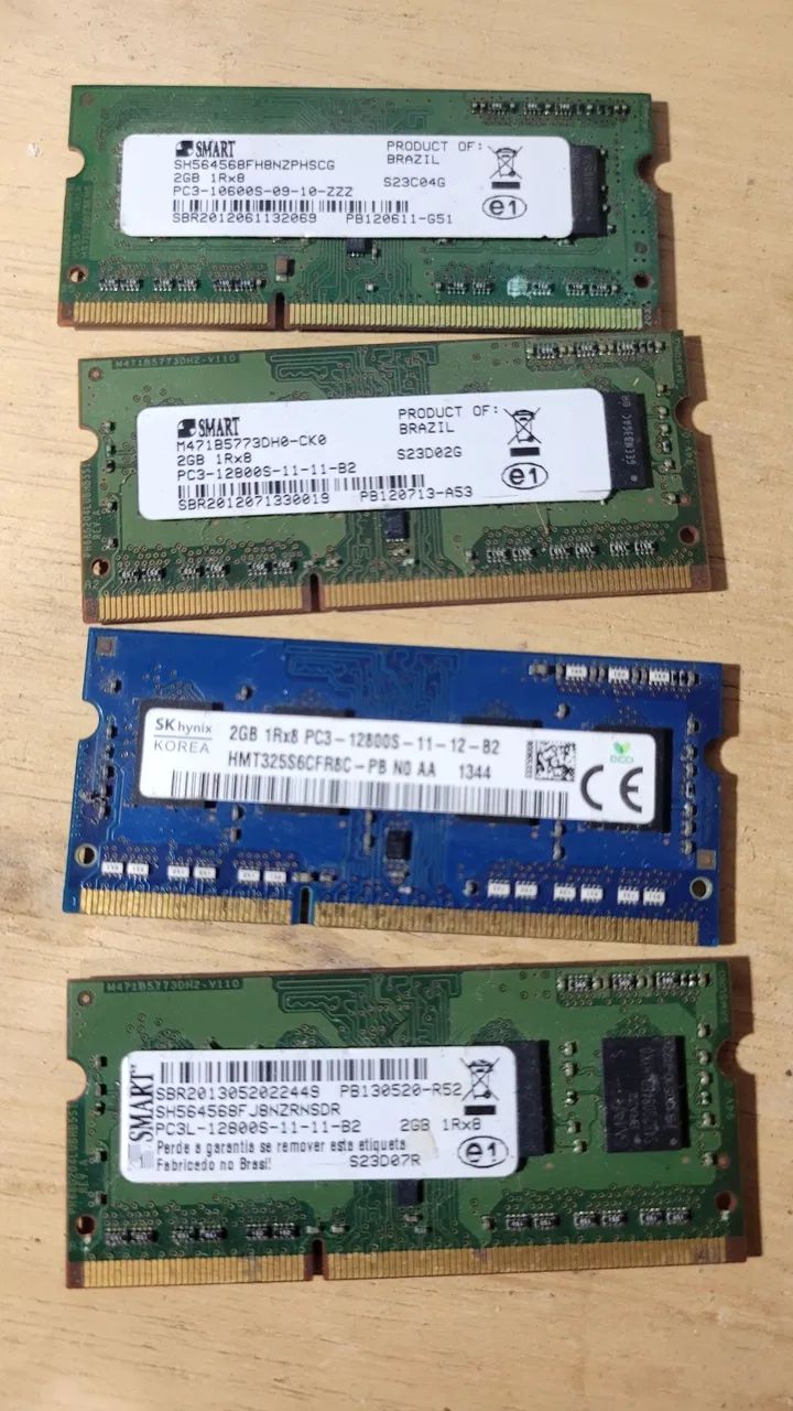 Memórias de notebook 2GB - Foto 2