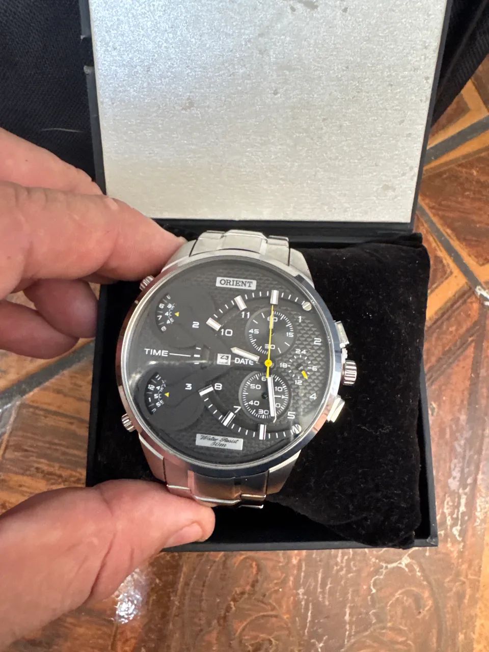 Relógio oriente comprado na bemol - Foto 3