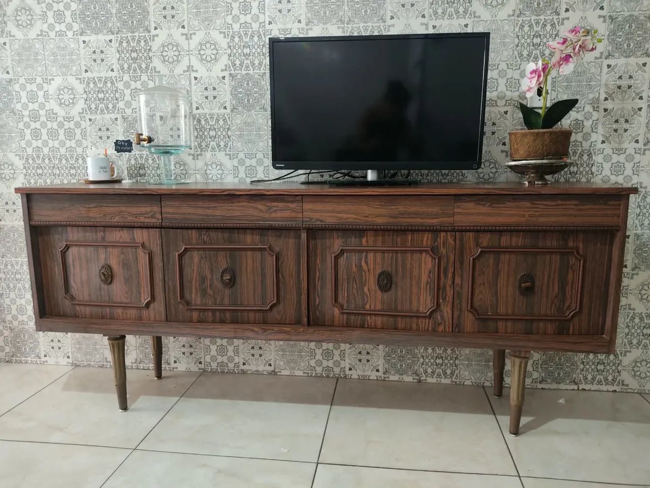 Rack/Buffet Vintage de Madeira 
