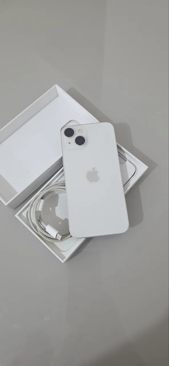 iPhone 14 128GB | Caixa + Cabo Original | Face ID OK - Celulares e