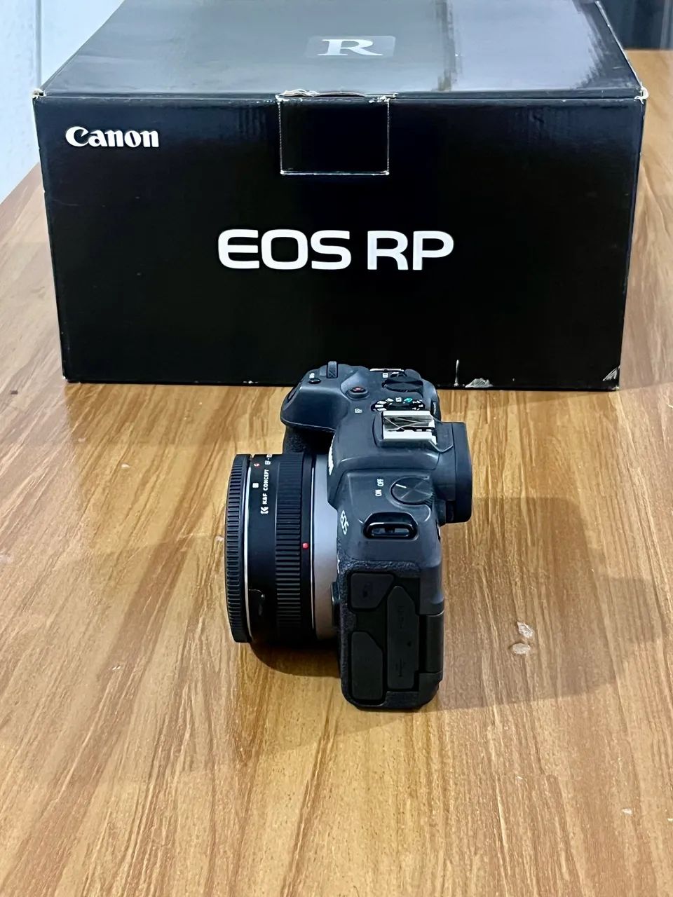 Camera canon rp com adaptador nova - Foto 3