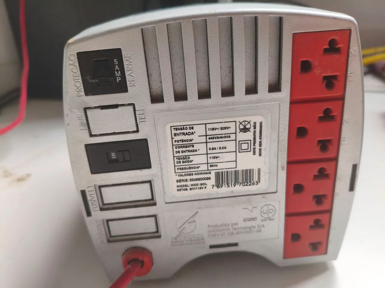 Módulo Isolador Estabilizado de 440VA, modelo MOD ISOL - Foto 2