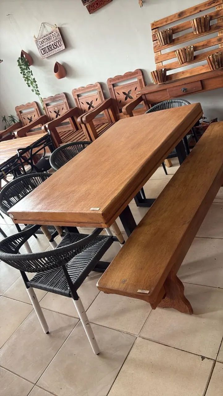 Mesa madeira Maciça 