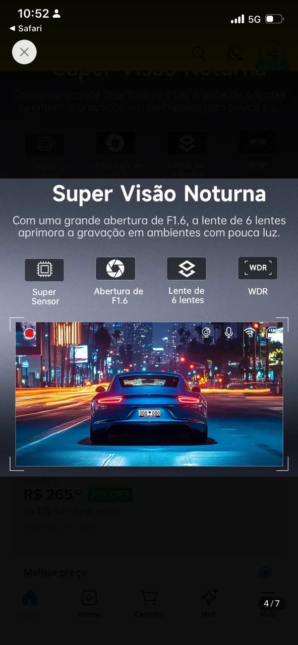 Câmera veicular  - Foto 4