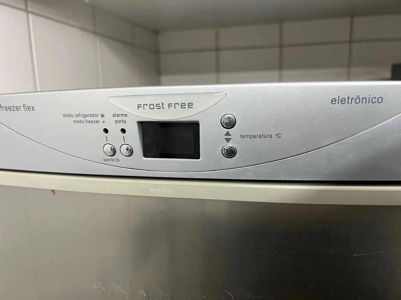 Freezer Brastemp inox 