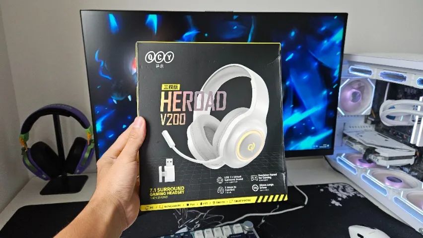  Headset Gamer QCY Heroad V200 - Varias plataformas