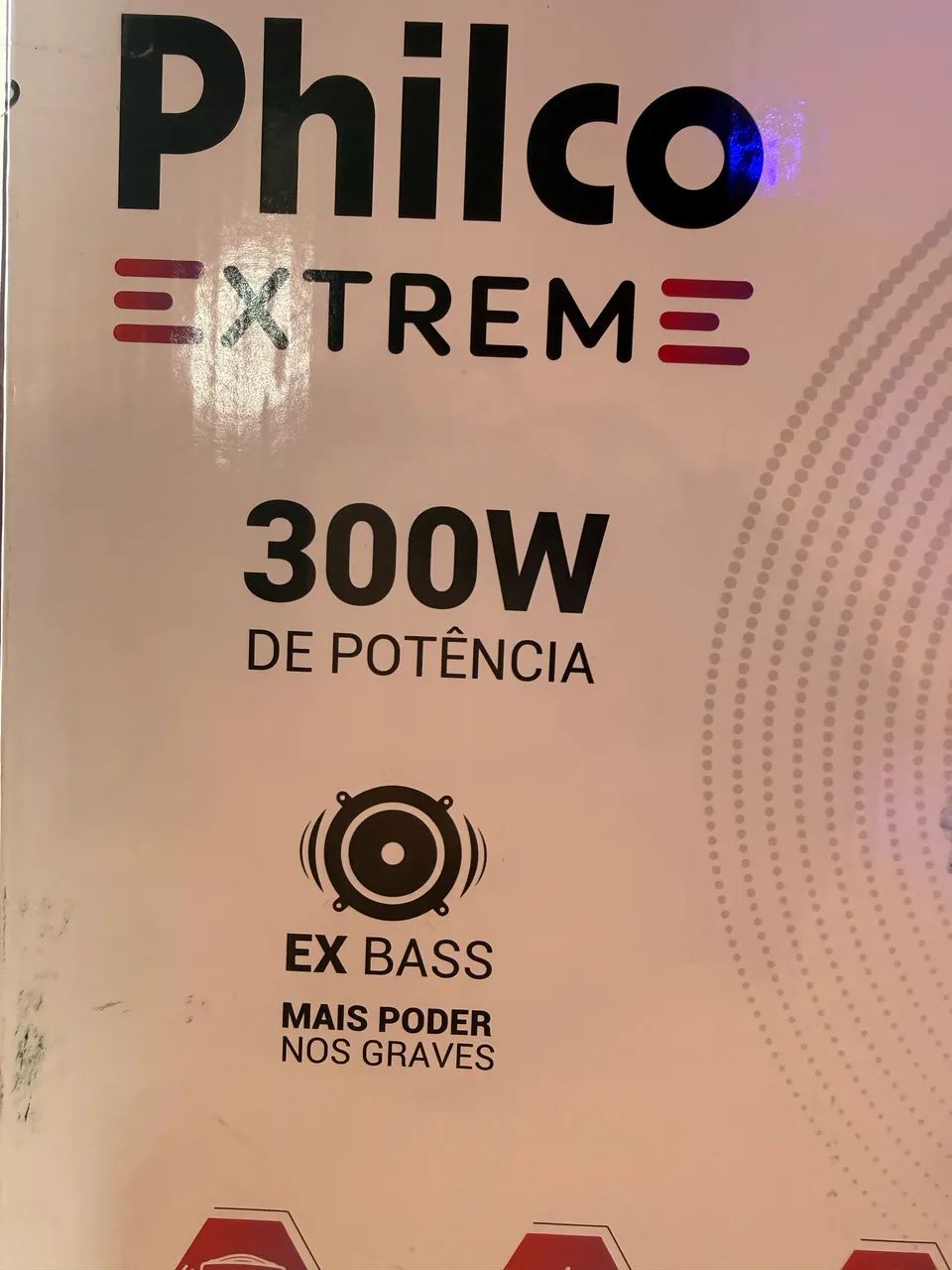 Bass☆プロフ必見 Caixa de som boombox philco lacrado - Aparelhos de Som - Jardim