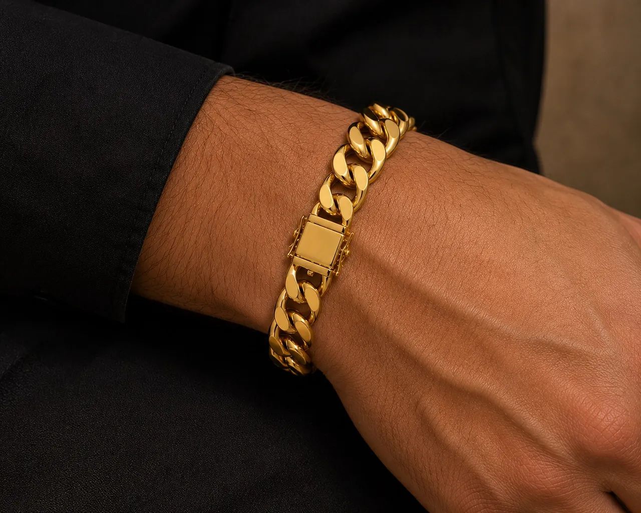 Pulseira Grumet Oca em Ouro 18K 750 - Foto 3