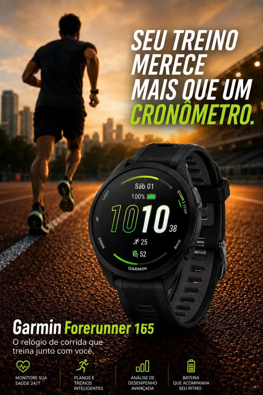 Relógio Garmin 165