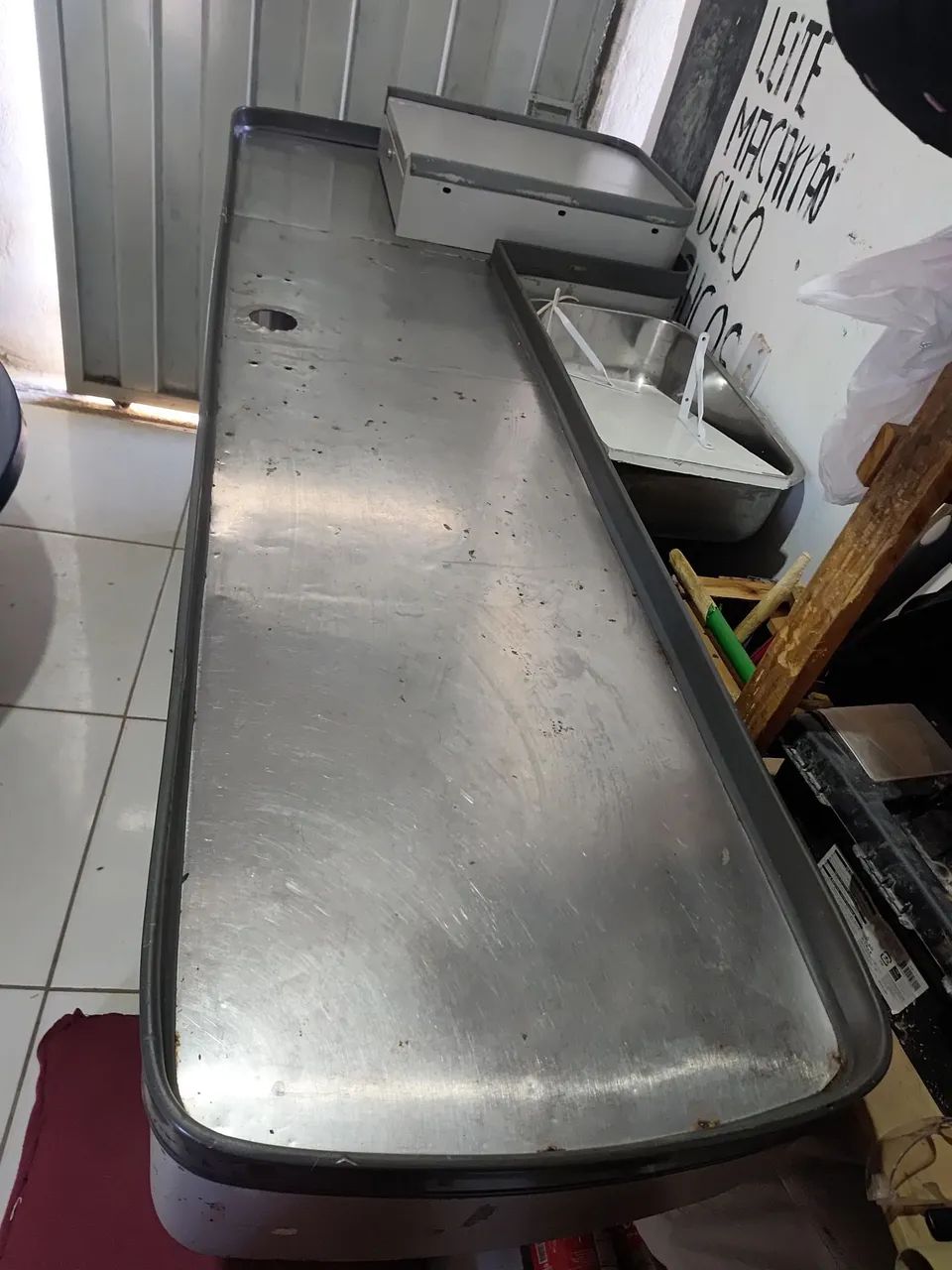 Balcão de mercearia de ferro  - Foto 3