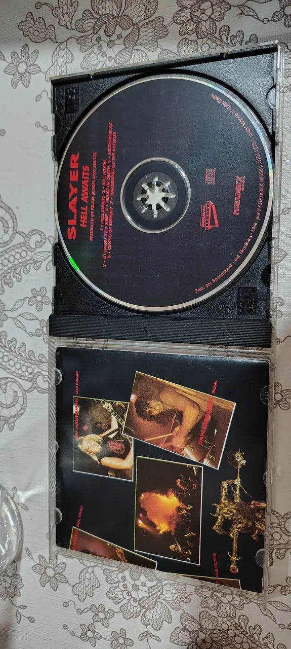 Slayer - Hell Awaits - CD Original - Foto 2