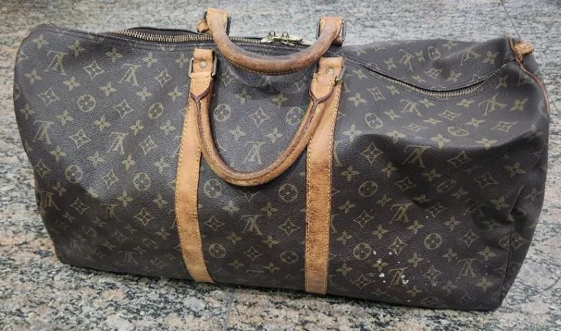 * Bolsa Louis Vuitton Keepall Monogram - Com Cadeado e Chave * - Foto 2