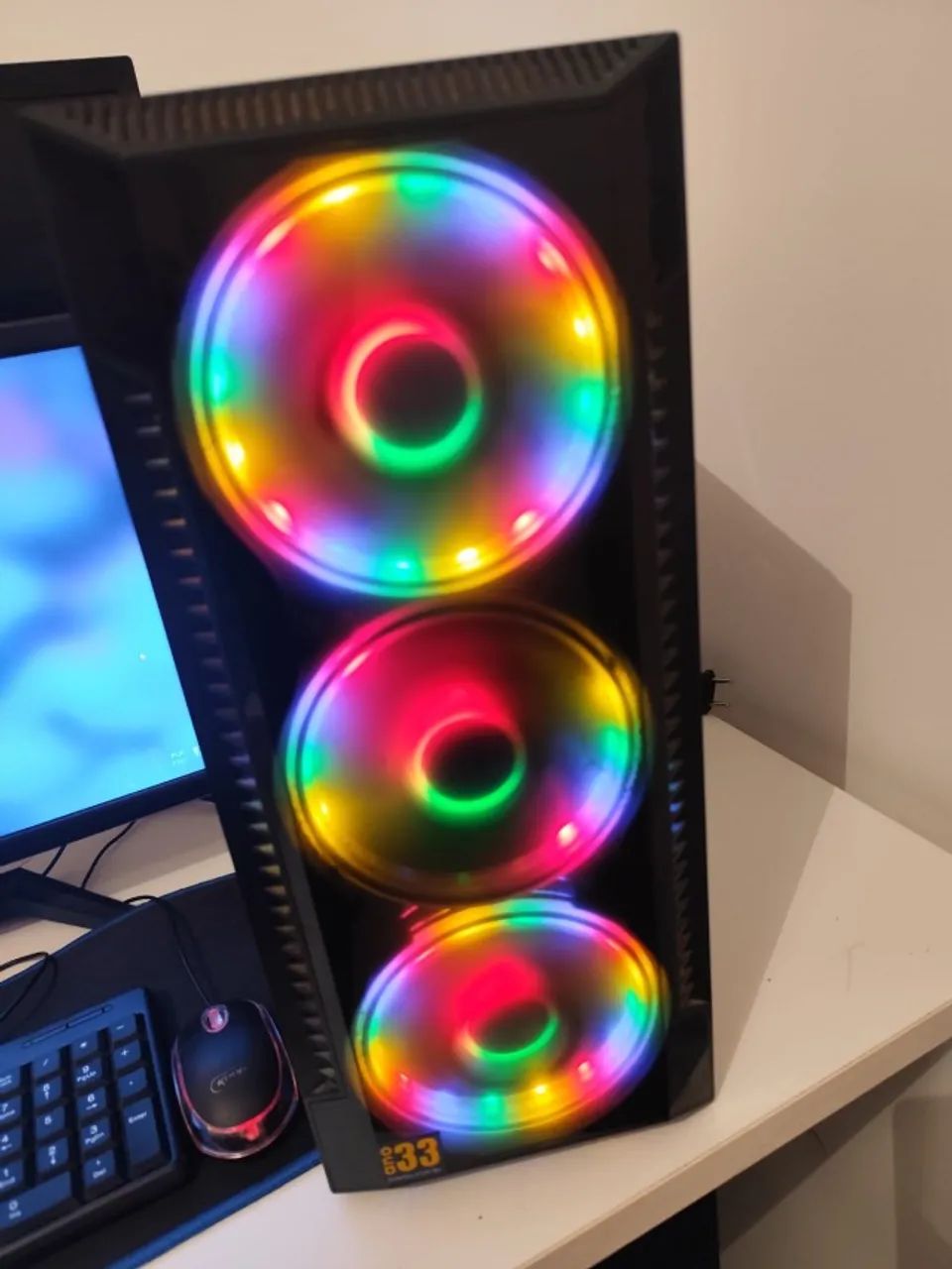 BARBADA DA SEXTA PC GAMER - i7 | 16GB RAM | SSD 240GB | RGB - Foto 3