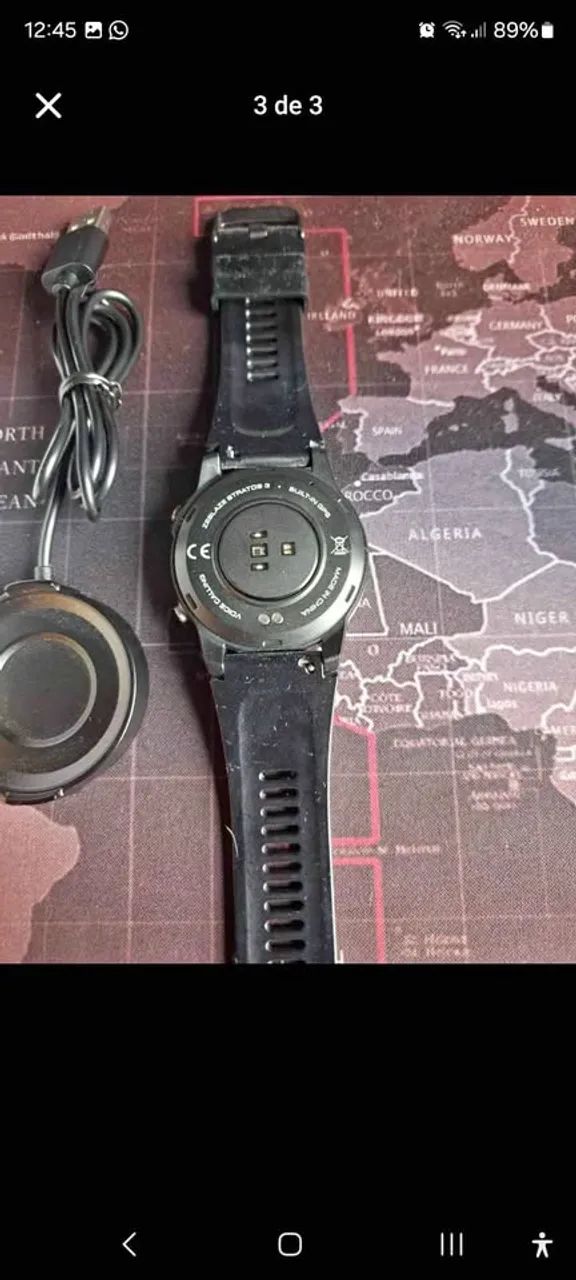 Smart Watch Zeblaze Stratos 3, com GPS integrado - Foto 2