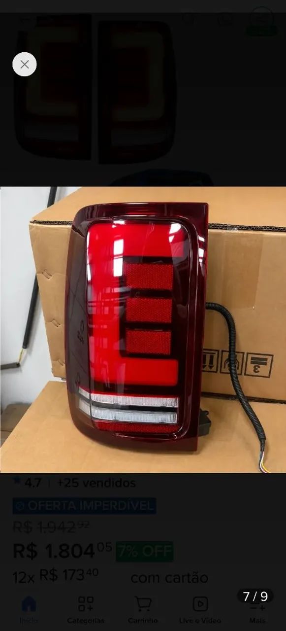 Farol e Lanterna Led Amarok  - Foto 4