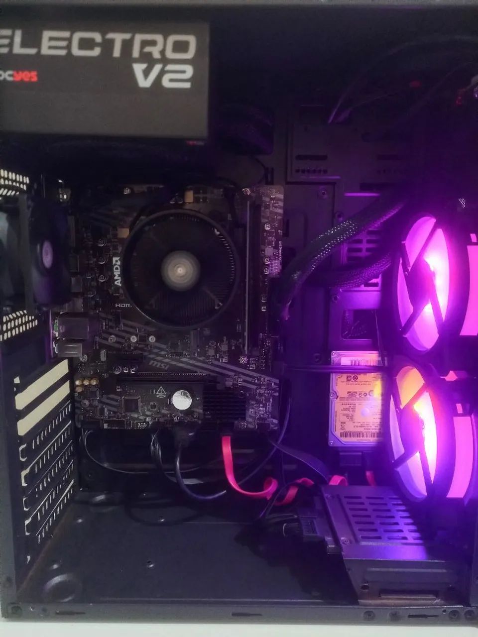 PC Gamer Ryzen 3 3200G - SSD - Wi-Fi 6 - Windows 11 PRO - Foto 2