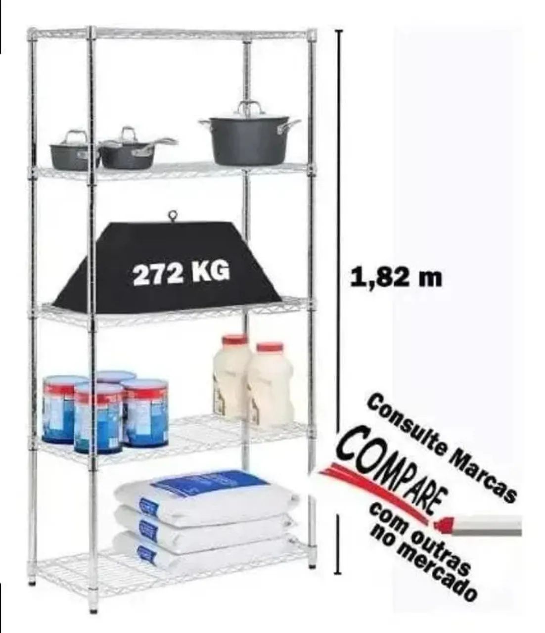 Estante de inox  - Foto 3
