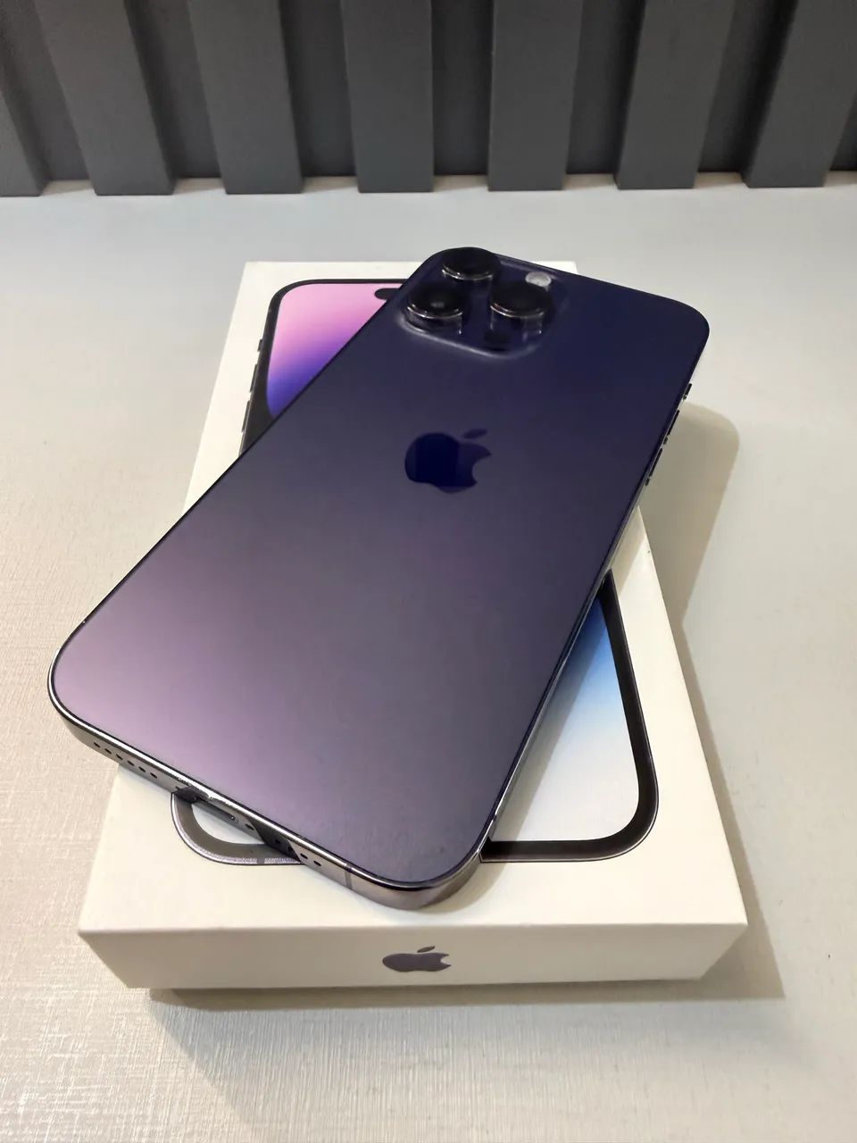 iPhone 14 Pro Max 128GB Deep Purple - Impecável - Celulares e