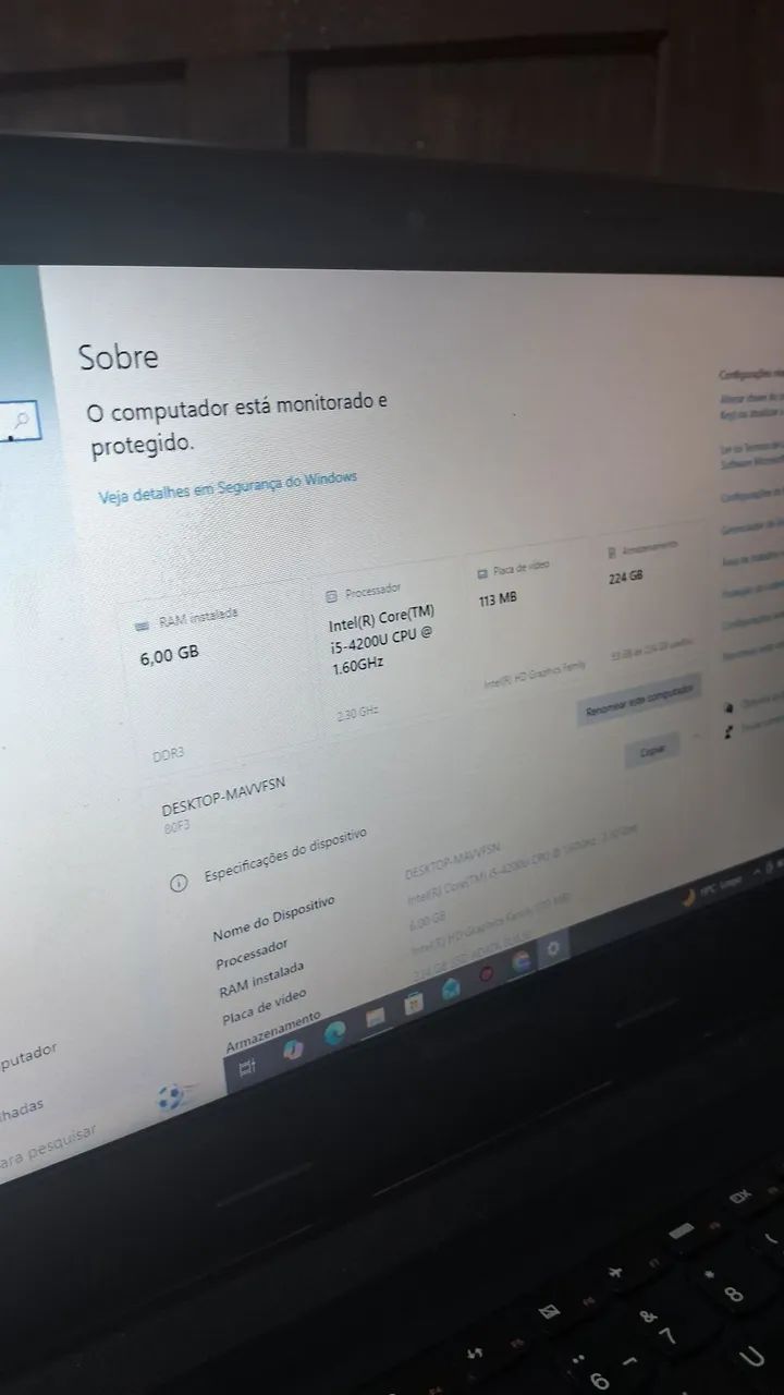 Notebook core i5 lenovo - Foto 3