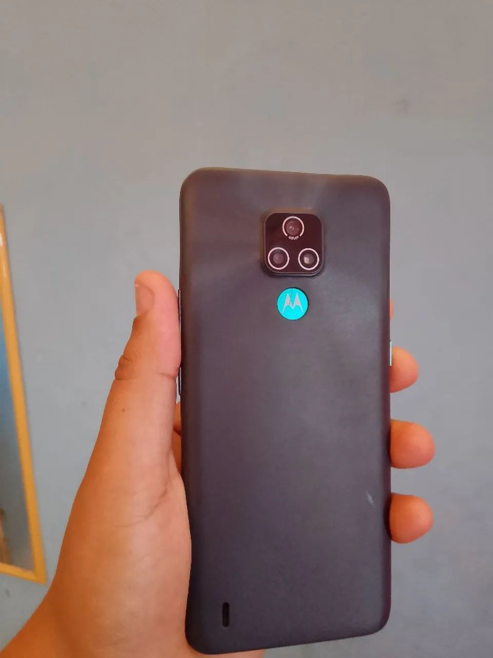 Moto e7 32 GB conservado película e capa de brinde!  - Foto 3