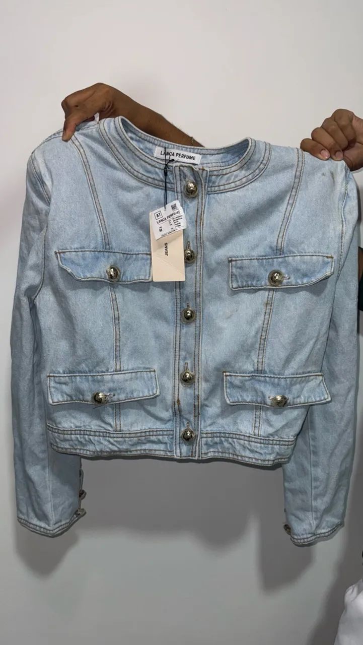 Jaqueta jeans LANÇA PERFUME  - Foto 2