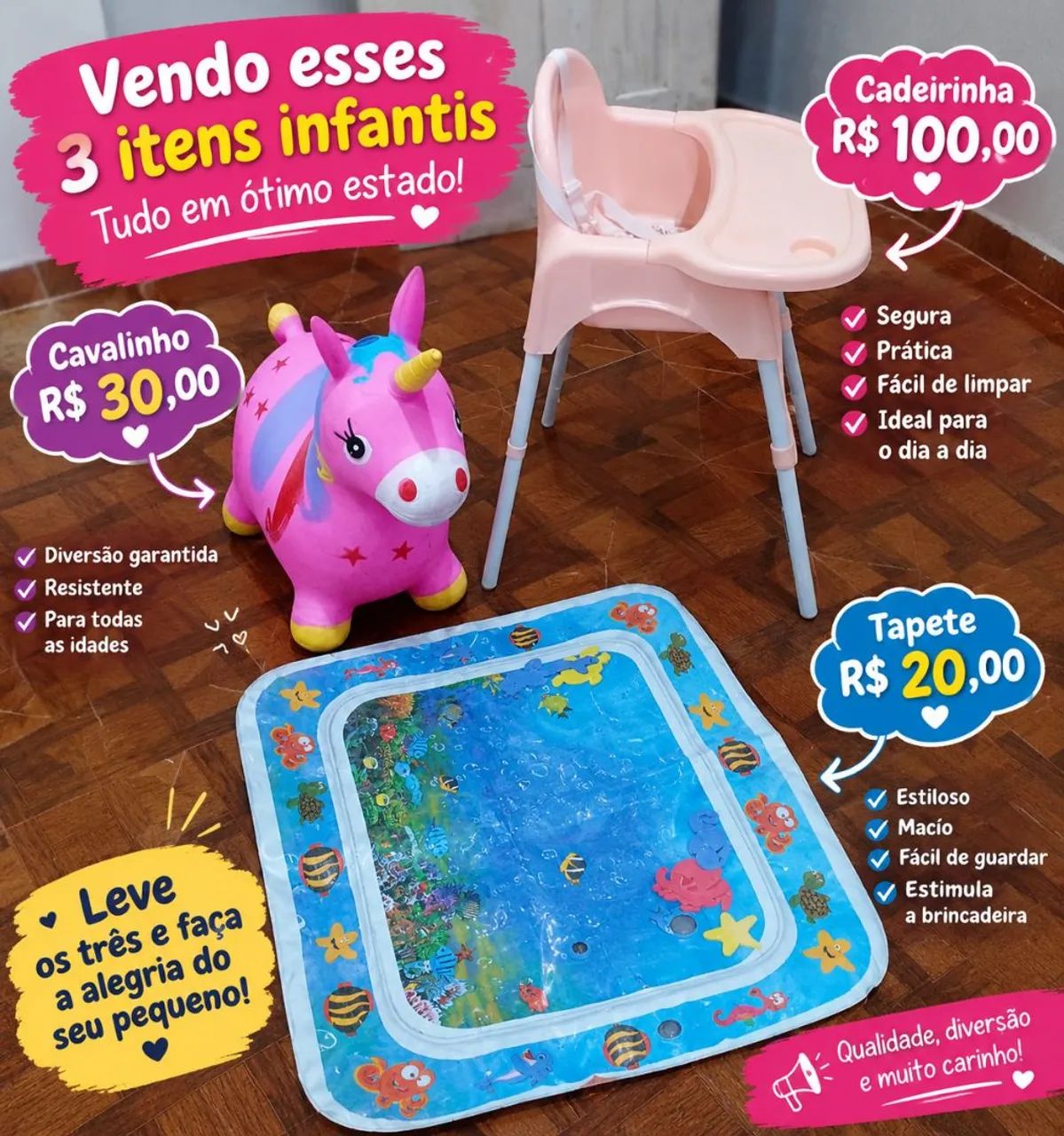 Itens infantil