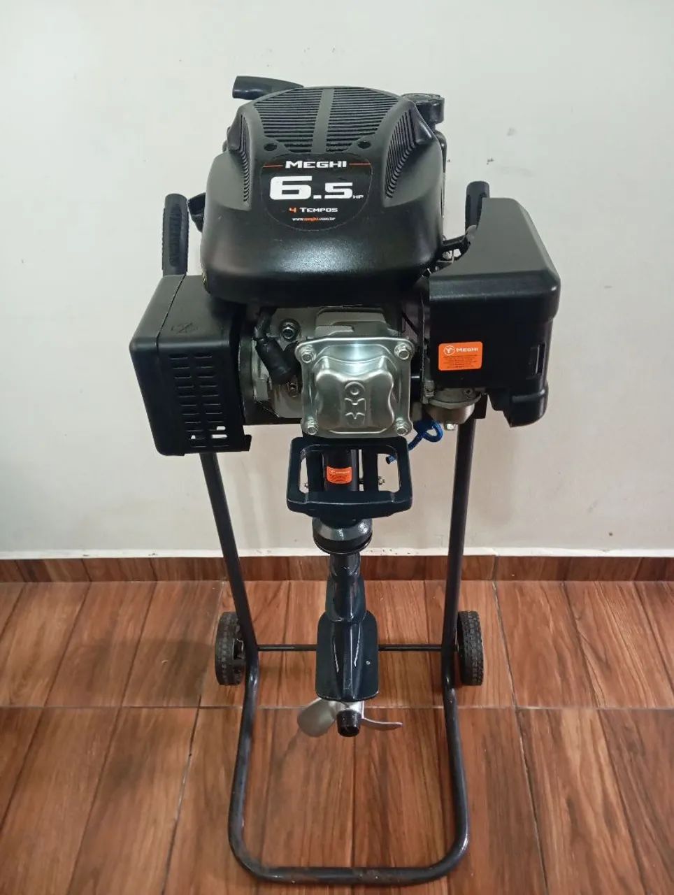 Motor Meghi Pantaneiro 6.5 Hp, 4 Tempos, NOVO, 0km, Marinizado, Com Nota Fiscal.
