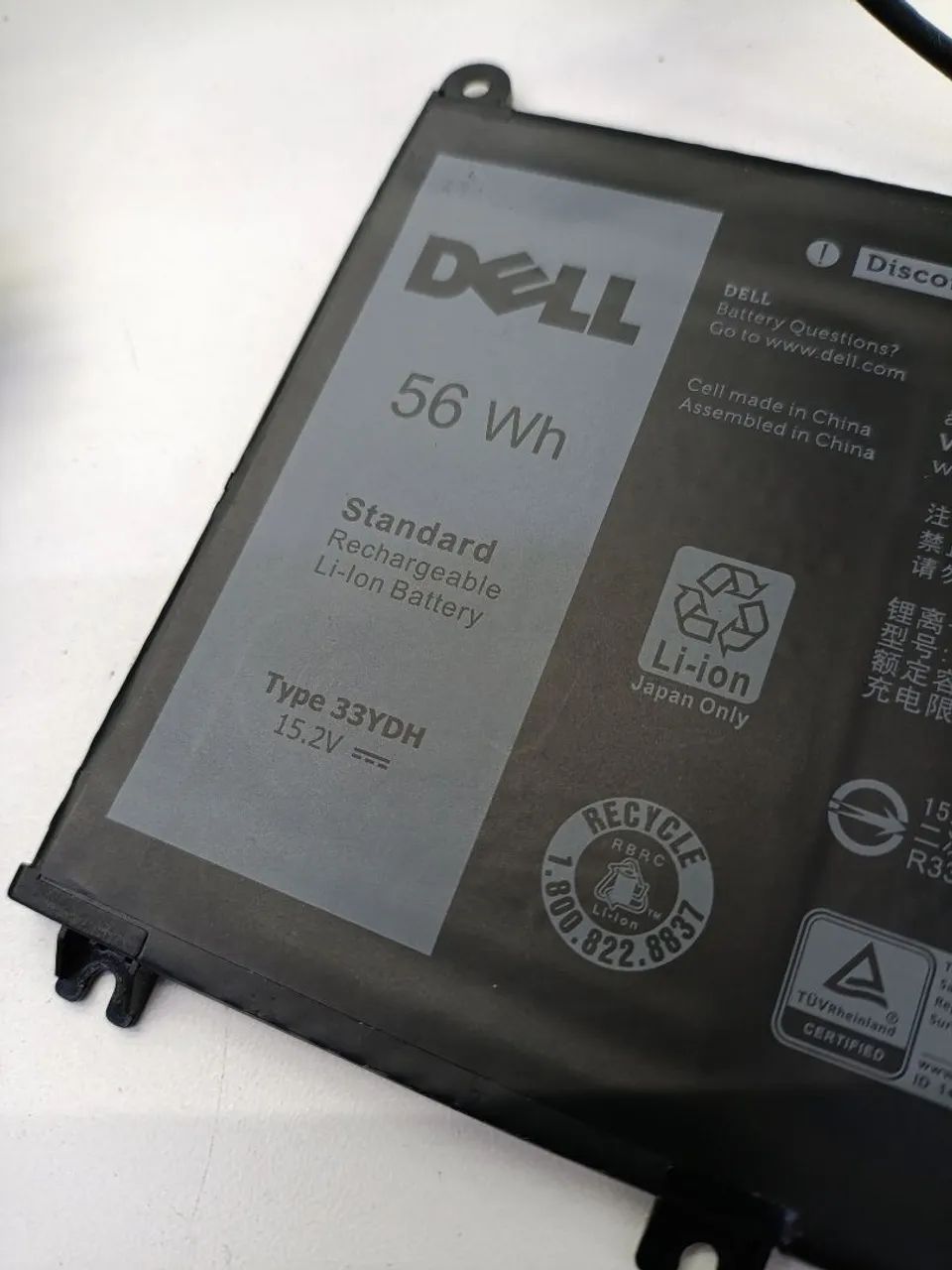 Bateria g3 33YDH Dell original usada status excelente  - Foto 2