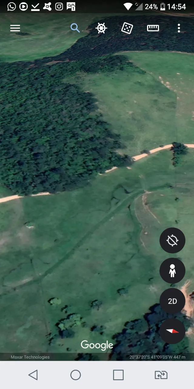  vendo terreno de 2 alqueires próximo a castelo 